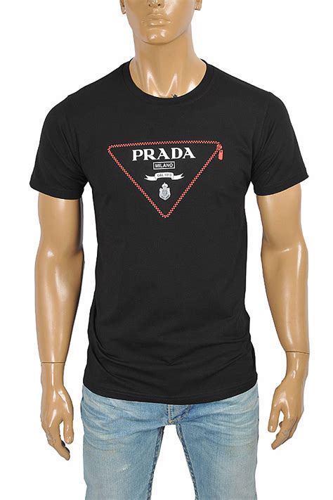 prada t shirt men's|prada t shirt men price.